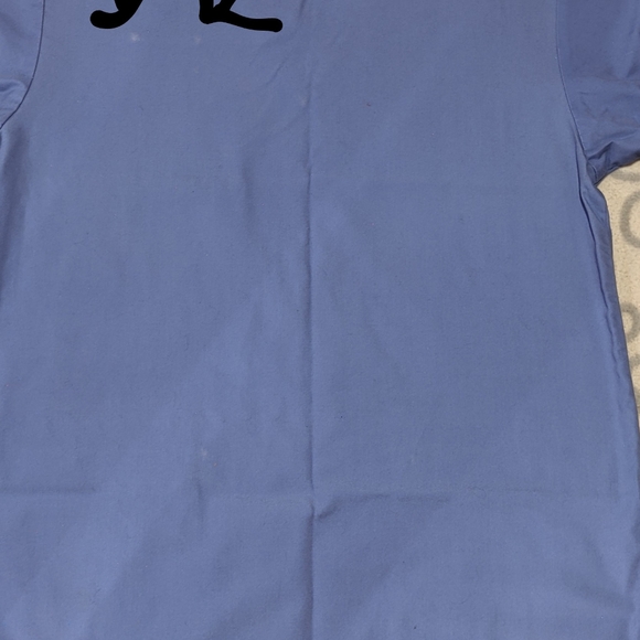 Blue Scrub top - Picture 2 of 2